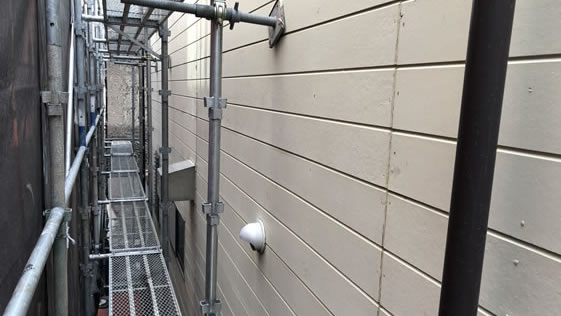 静岡県袋井市一般住宅 外壁の施工前画像