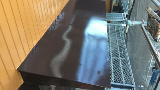 静岡県袋井市一般住宅 庇の施工後画像