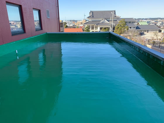 静岡県袋井市防水の施工前画像