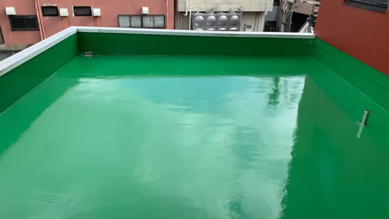 静岡県袋井市防水 屋上防水の施工後画像