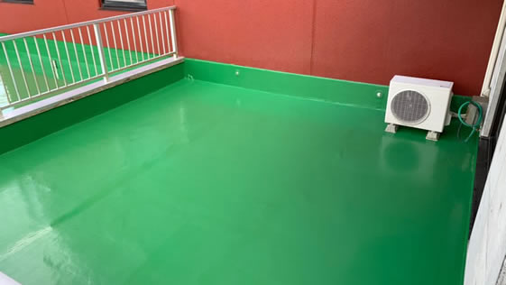 静岡県袋井市防水 防水の施工後画像