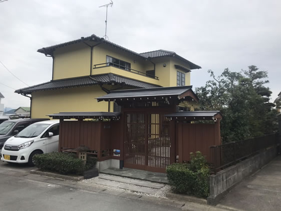 静岡県袋井市一般住宅の施工前画像