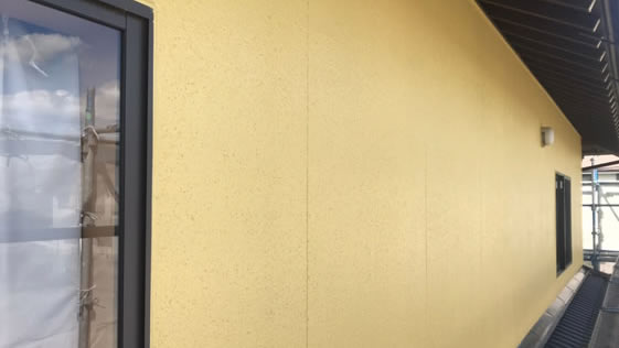 静岡県袋井市一般住宅 外壁の施工後画像