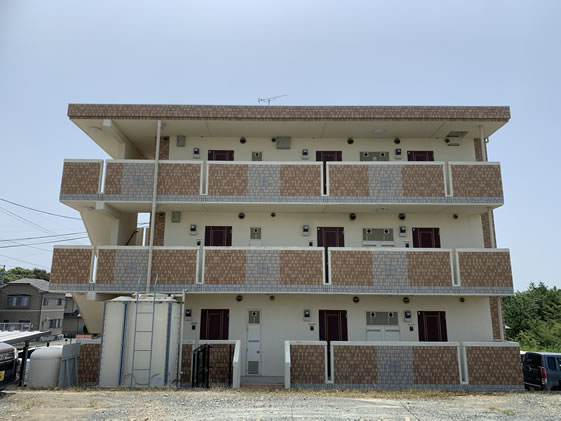 静岡県磐田市アパートの施工後画像