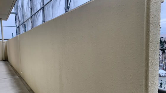 静岡県磐田市アパート 外壁の施工前画像