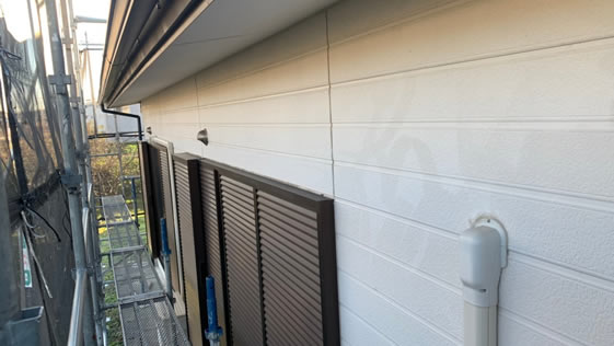 静岡県袋井市一般住宅 外壁の施工前画像