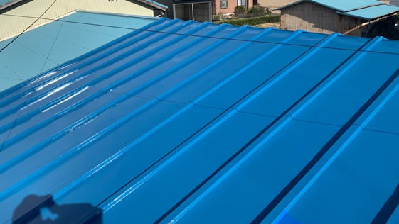 静岡県袋井市一般住宅 屋根の施工後画像