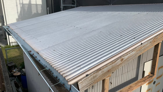 静岡県浜松市南区一般住宅 屋根の施工前画像