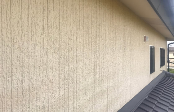 静岡県浜松市浜北区一般住宅 外壁の施工前画像