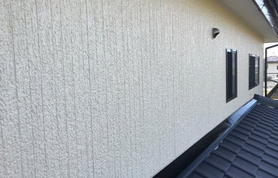 静岡県浜松市浜北区一般住宅 外壁の施工後画像