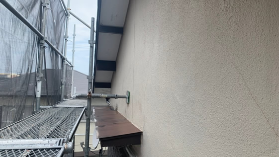 静岡県磐田市一般住宅 外壁の施工前画像