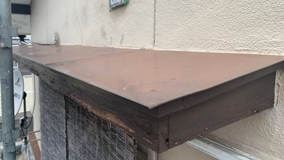 静岡県磐田市一般住宅 庇の施工前画像