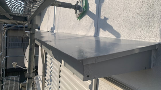 静岡県磐田市一般住宅 庇の施工後画像