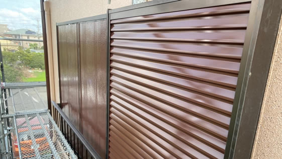 神奈川県浜松市東区一般住宅 雨戸の施工後画像