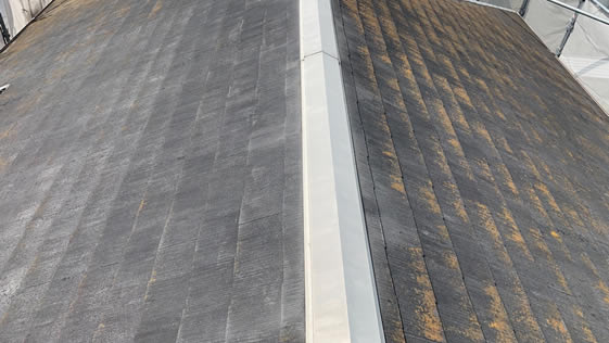 静岡県袋井市一般住宅 屋根の施工前画像