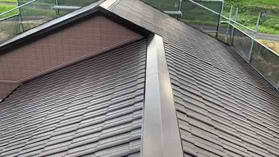 静岡県袋井市一般住宅 屋根の施工後画像