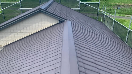 静岡県袋井市一般住宅 屋根の施工前画像