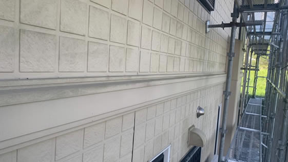 静岡県袋井市一般住宅 外壁の施工前画像