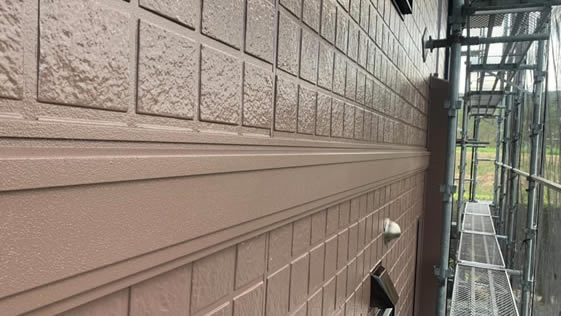 静岡県袋井市一般住宅 外壁の施工後画像