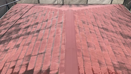 静岡県袋井市一般住宅 屋根の施工前画像