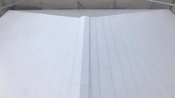 静岡県袋井市一般住宅 屋根の施工後画像