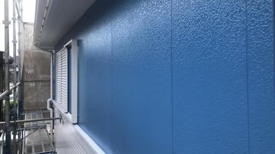 静岡県袋井市一般住宅 外壁の施工後画像