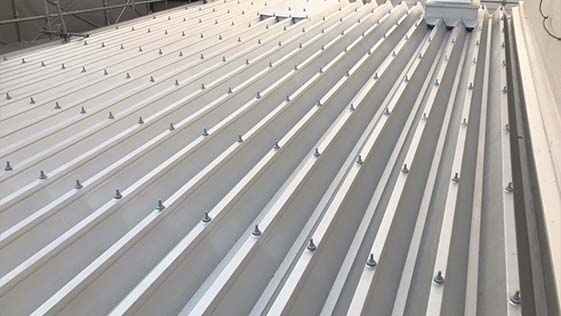 宇都宮市工場 屋根防水の施工後画像