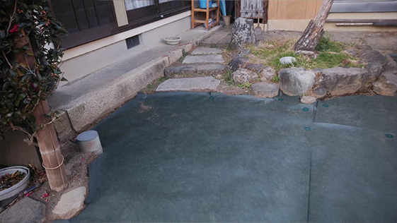 静岡県焼津市外構工事 リフォームの施工前画像