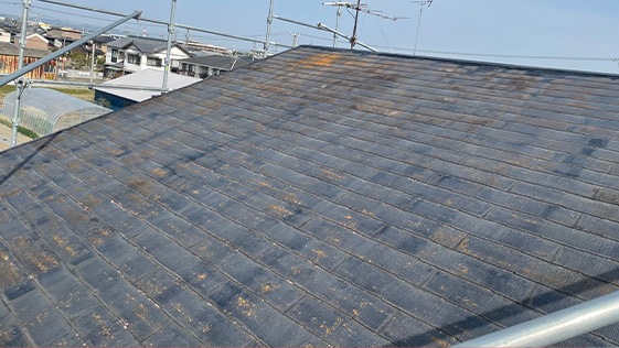 静岡県浜松市W様邸一般住宅 屋根の施工前画像