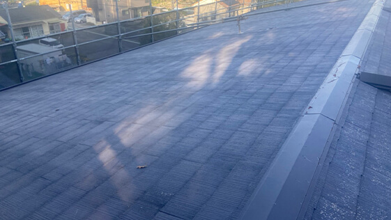 静岡県掛川市K様マンション 屋根の施工前画像