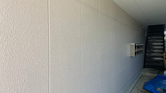 静岡県掛川市K様マンション 外壁の施工後画像