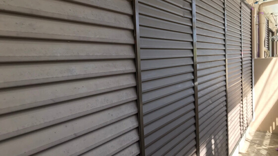 静岡県掛川市K様マンション 雨戸の施工前画像