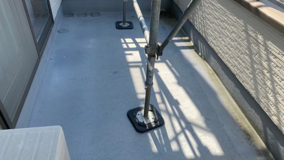 静岡県浜松市A様邸一般住宅 ベランダの施工前画像