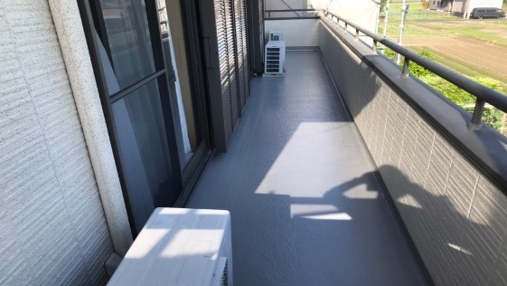 静岡県磐田市S様邸一般住宅 ベランダの施工後画像