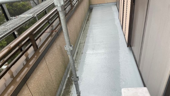 静岡県浜松市O様邸一般住宅 ベランダの施工前画像