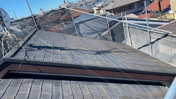 静岡県浜松市K様邸一般住宅 屋根の施工前画像