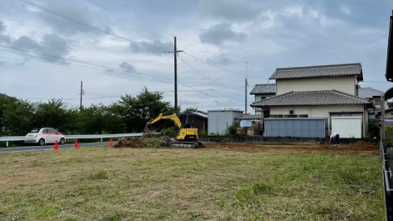 静岡県浜松市エクステリア工事 外壁の施工前画像