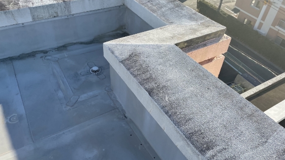 静岡県袋井市小学校屋上防水 屋上防水の施工前画像