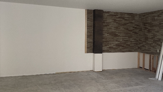 静岡県浜松市西区サロン新築工事 内装の施工前画像