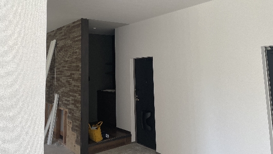 静岡県浜松市西区サロン新築工事 内装の施工前画像