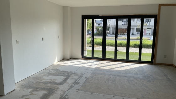 静岡県浜松市西区サロン新築工事 内装の施工前画像