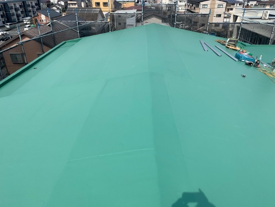静岡県浜松市 屋上シート防水工事マンションの施工前画像