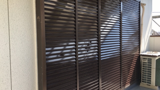 愛知県豊川市 K様一般住宅 雨戸の施工後画像