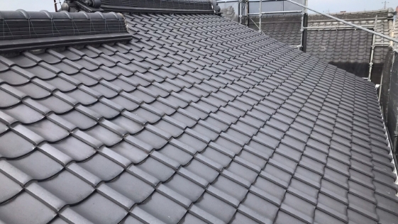 愛知県豊川市 K様一般住宅 屋根の施工前画像