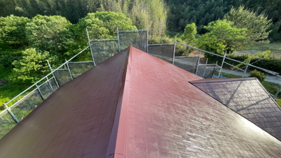 静岡県 袋井市森町 K様邸一般住宅 屋根の施工後画像