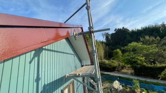 静岡県 袋井市森町 K様邸一般住宅 破風の施工後画像