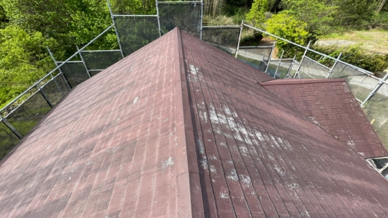 静岡県 袋井市森町 K様邸一般住宅 屋根の施工前画像