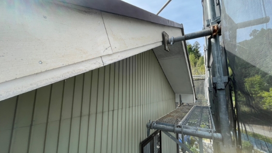 静岡県 袋井市森町 K様邸一般住宅 破風の施工前画像