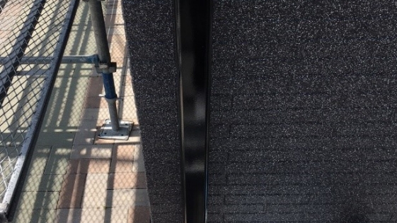 静岡県磐田市Y様邸一般住宅 横樋の施工後画像