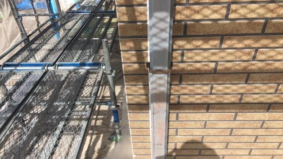 静岡県磐田市Y様邸一般住宅 横樋の施工前画像